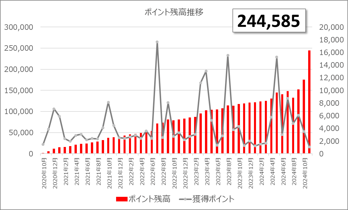 ポイ活 2024年11月